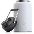 RTIC Jug with Handle, Half Gallon, White Matte, Large Double Vacuum Insulated Water Bottle, Stain... | Amazon (US)
