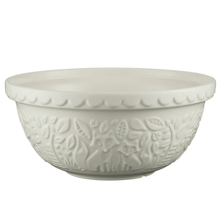 Mason Cash | S12 Fox Embossed Mixing Bowl - 4.25 Quart | Walmart (US)