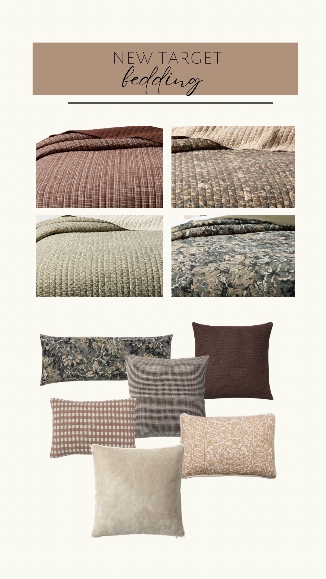 Target released some really pretty new bedding!

#LTKHome