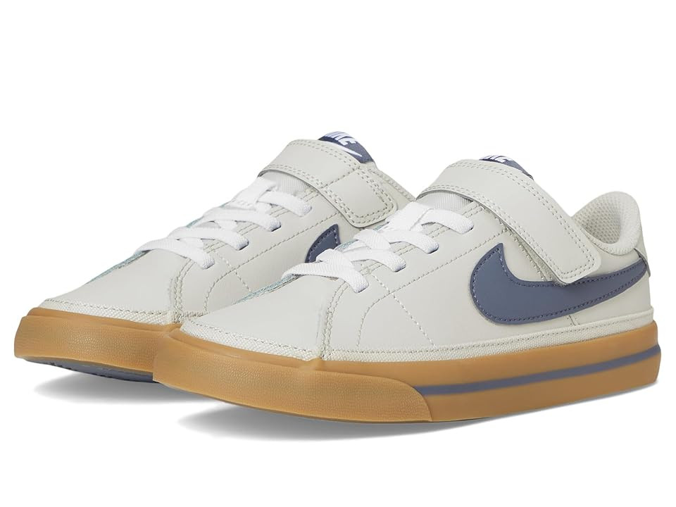 Nike Kids Court Legacy (Little Kid) Kids Shoes Light Bone/Light Carbon/Gum Light Brown : 1 Little Kid M, Leather | Zappos