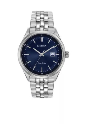 Citizen Men's Bracelet Watch, Silver | Belk