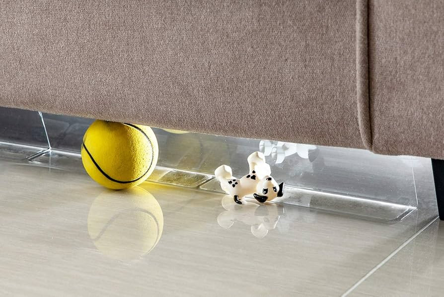 BOWERBIRD Clear Toy Blockers for Furniture - Stop Things from Going Under Couch Sofa Bed and Othe... | Amazon (US)