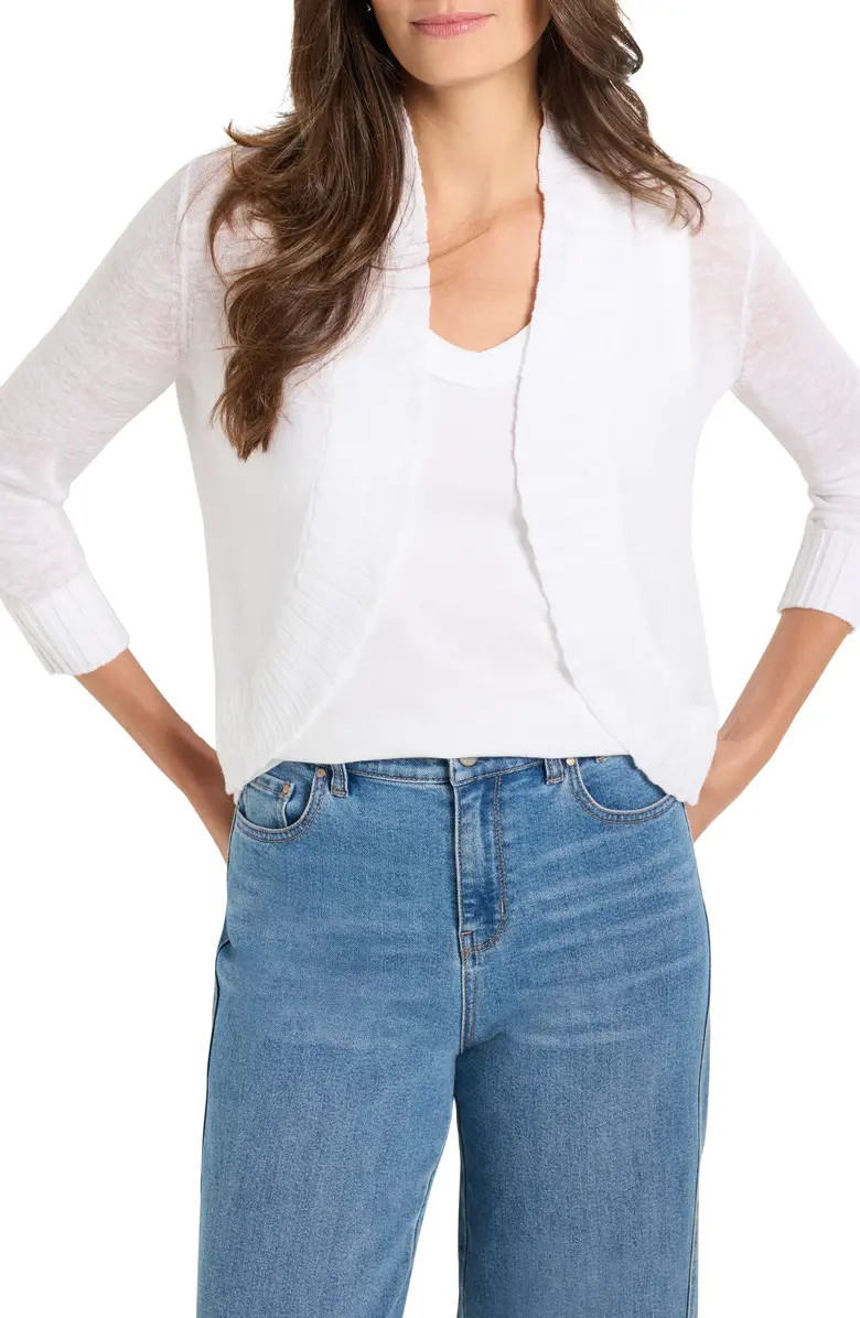 NIC+ZOE Linen Blend Bolero Cardigan | Nordstrom | Nordstrom