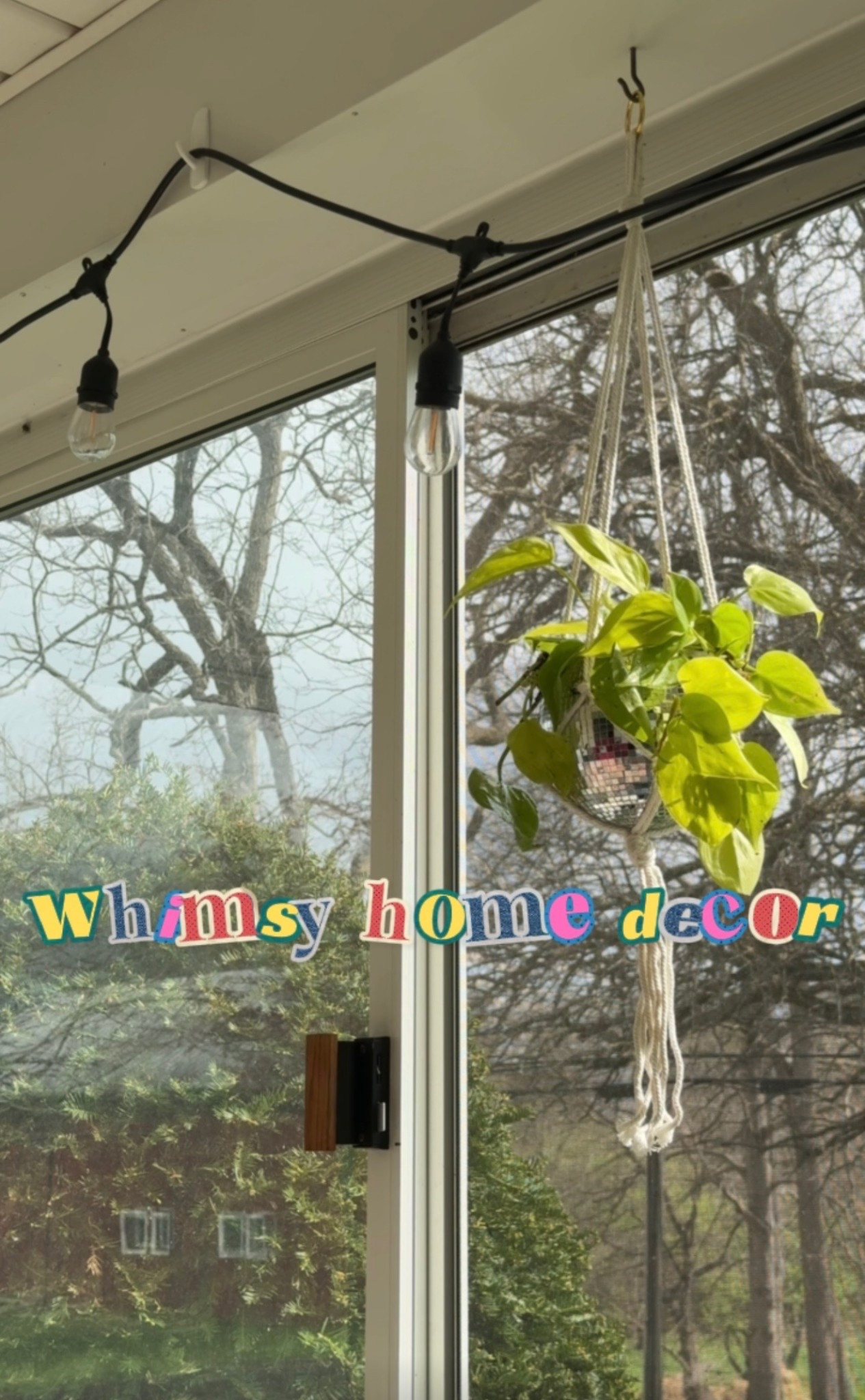 I love these disco ball hanging planters! Perfect for adding a fun touch to any space. #whimsyhomedecor

#LTKHome #LTKSeasonal