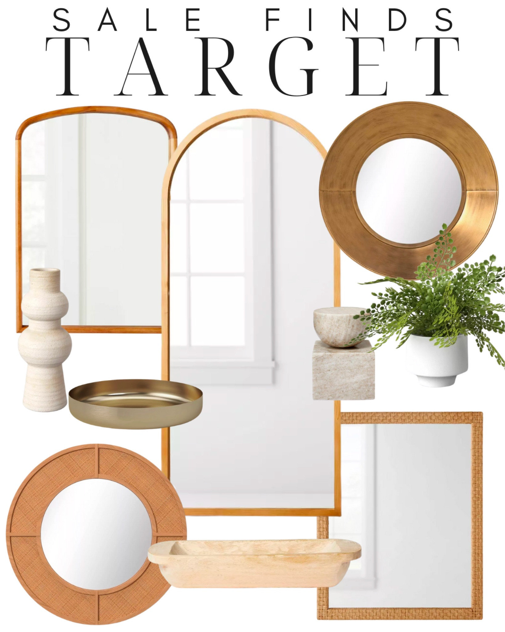 SALE ALERT! Lots of great home decor accessories are on sale today! Accessories, home decor, wall art, framed art, abstract art, bookcase decor, coffee table decor, mirror, Target home, vase decor, vase, living room decor, dining room decor, bedroom decor, entryway decor, mirror, rattan mirror, woven mirror, wooden mirror, faux plants, brass bowl, brass mirror


#LTKunder50 #LTKsalealert #LTKhome