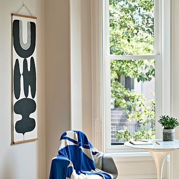 Claudia Pearson Ebb &amp; Flow Linen Wall Art | West Elm (US)