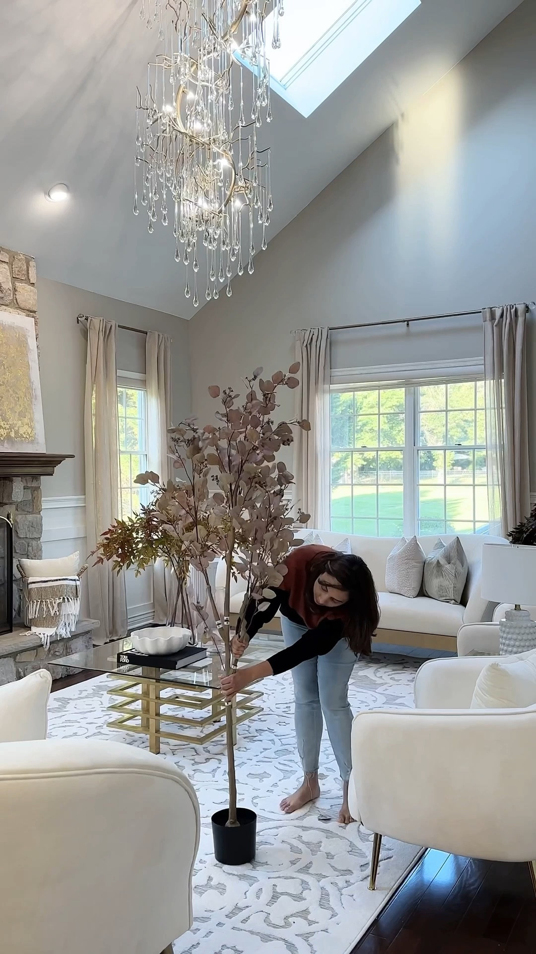 Switching olive tree to eucalyptus tree for all the cozy fall vibes! 

#LTKHome #LTKSaleAlert #LTKSeasonal