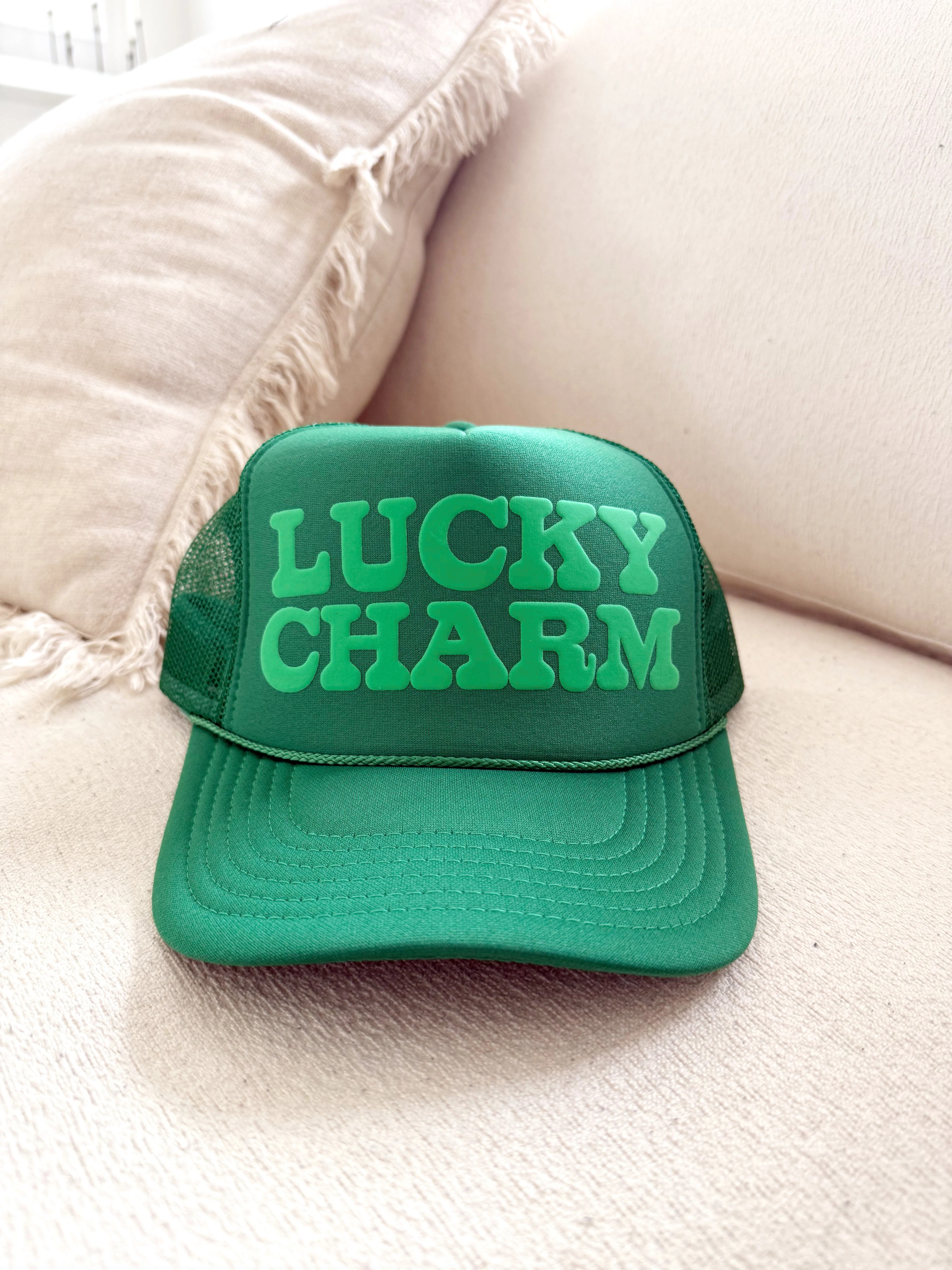 Lucky Charm Trucker Hat | Shop Kristin Jones