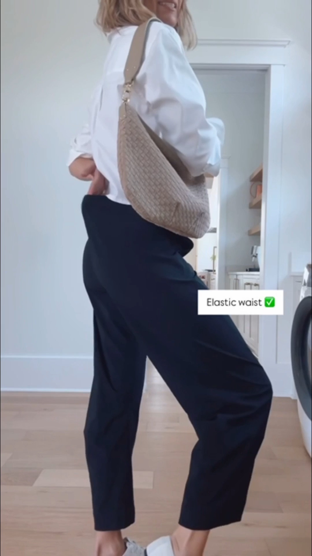 The cut of both pants are super similar but the material is nicer on the splurge. I prefer the splurge because they come in tall sizing (I’m 5’11”) but both are good options imo! 

I have 4 long in the splurge and size small in the save.

#LTKgrwm #LTKTall #LTKWorkwear