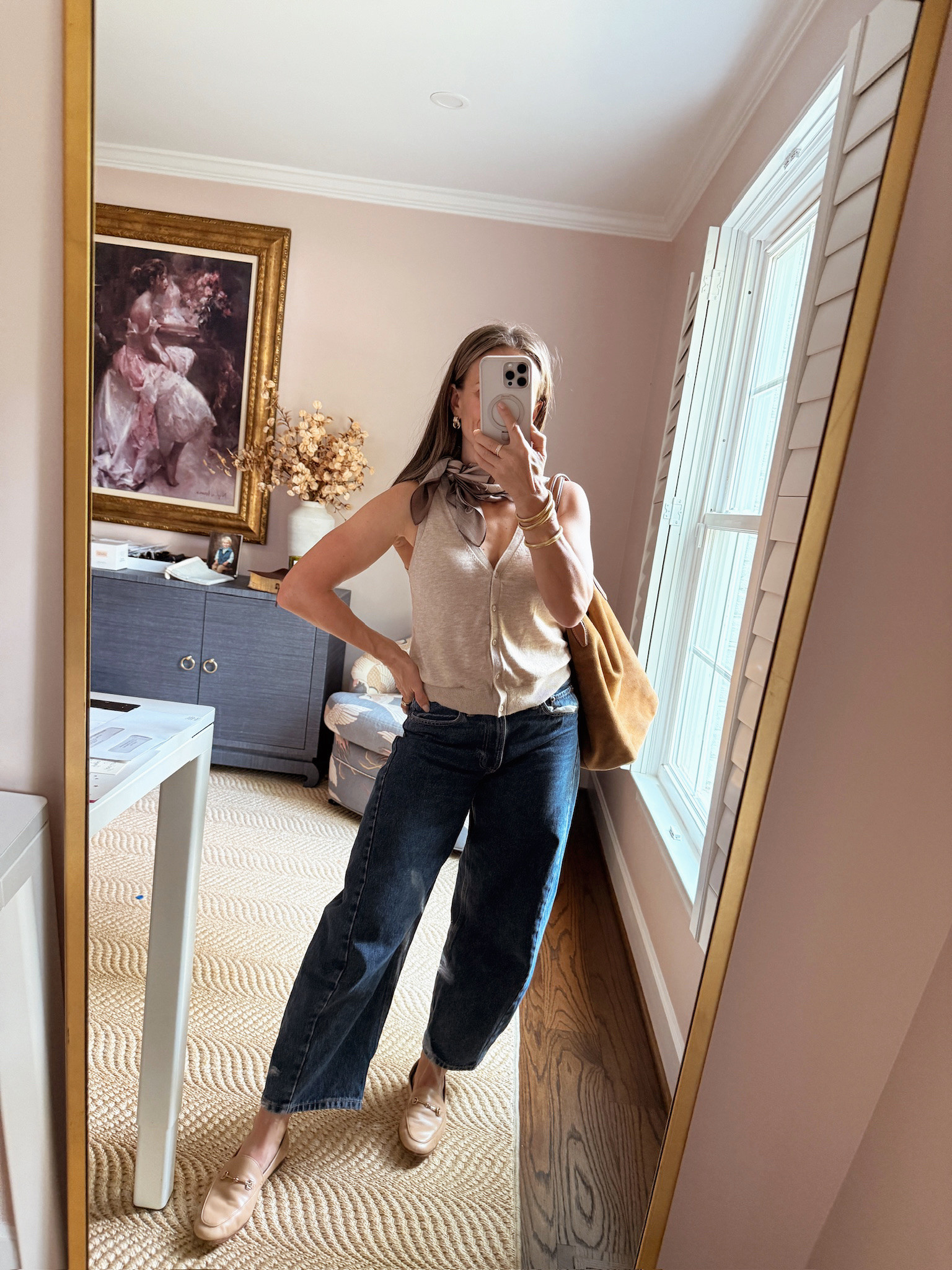 Use code AFLTK for 25% off at Abercrombie! Loveee the neck scarf look too!

#LTKOver40 #LTKSeasonal #LTKStyleTip