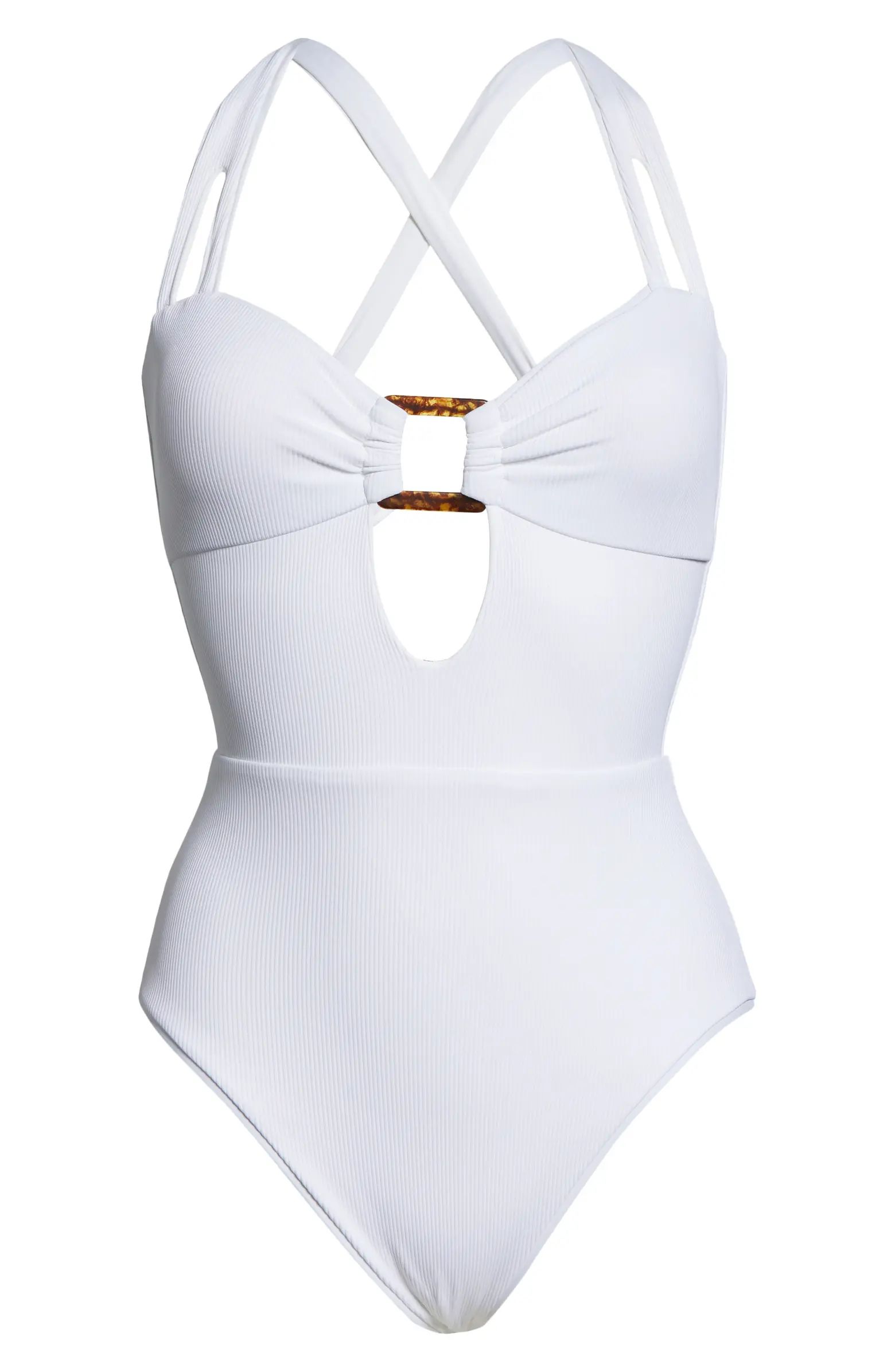 Fine Line One-Piece Swimsuit | Nordstrom