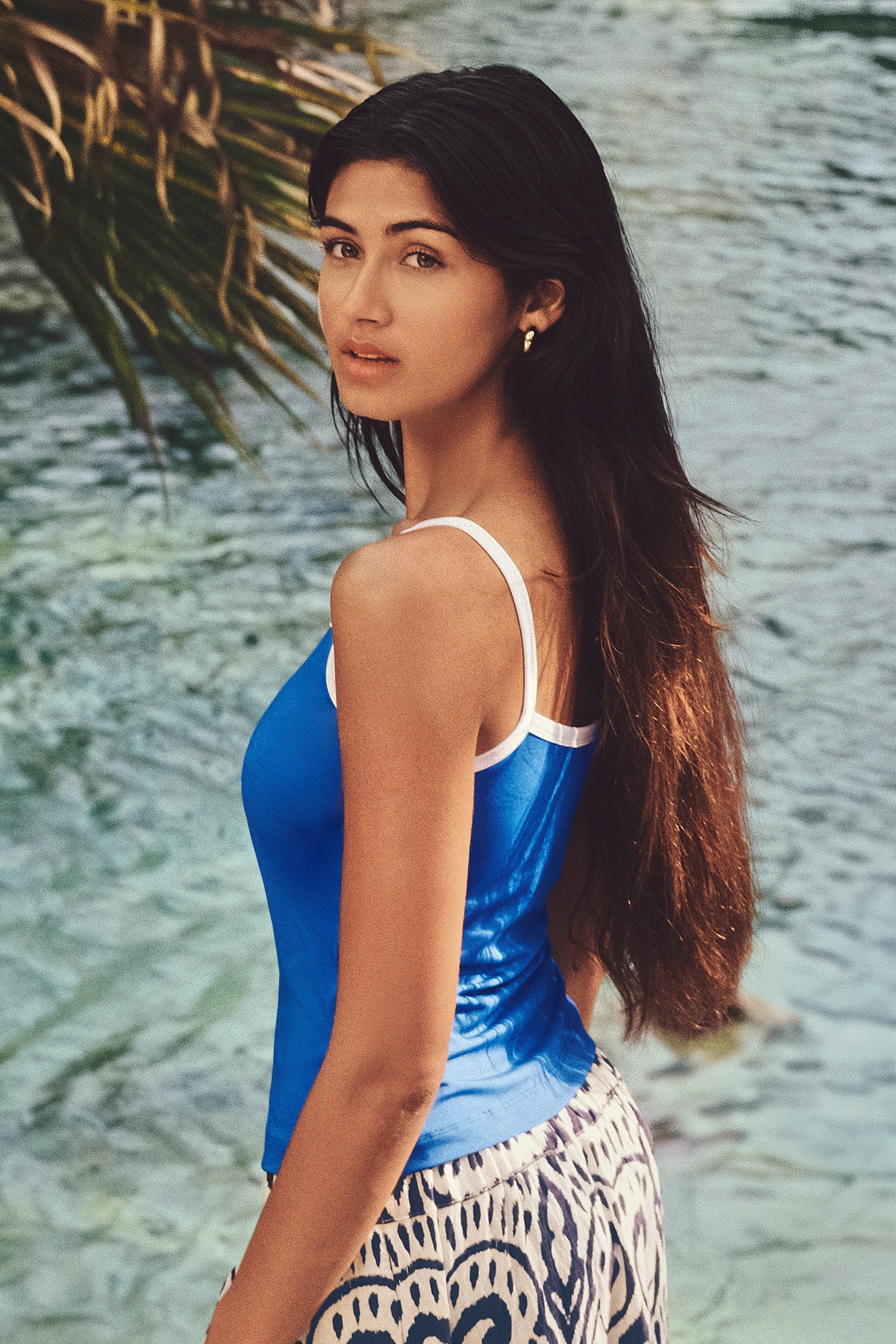 Spring Storm Blue Top | Cupshe US