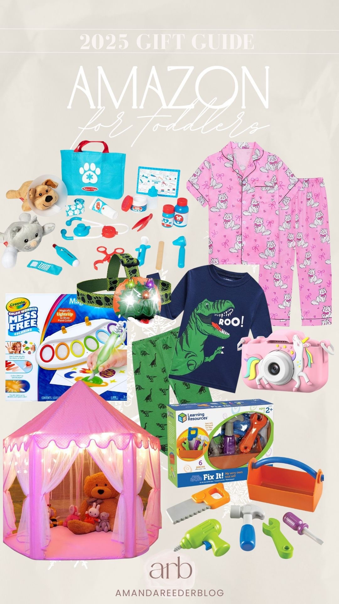 2025 Amazon toddler gift guide is here 🎁✨ Perfect for stocking stuffers or under the tree!

toddler gifts, amazon toddler finds, toddler toys, holiday gift guide, kids pajamas, pretend play toys, toddler camera, princess tent, amazon kids, christmas gifts for toddlers

#LTKHoliday #LTKGiftGuide #LTKKids