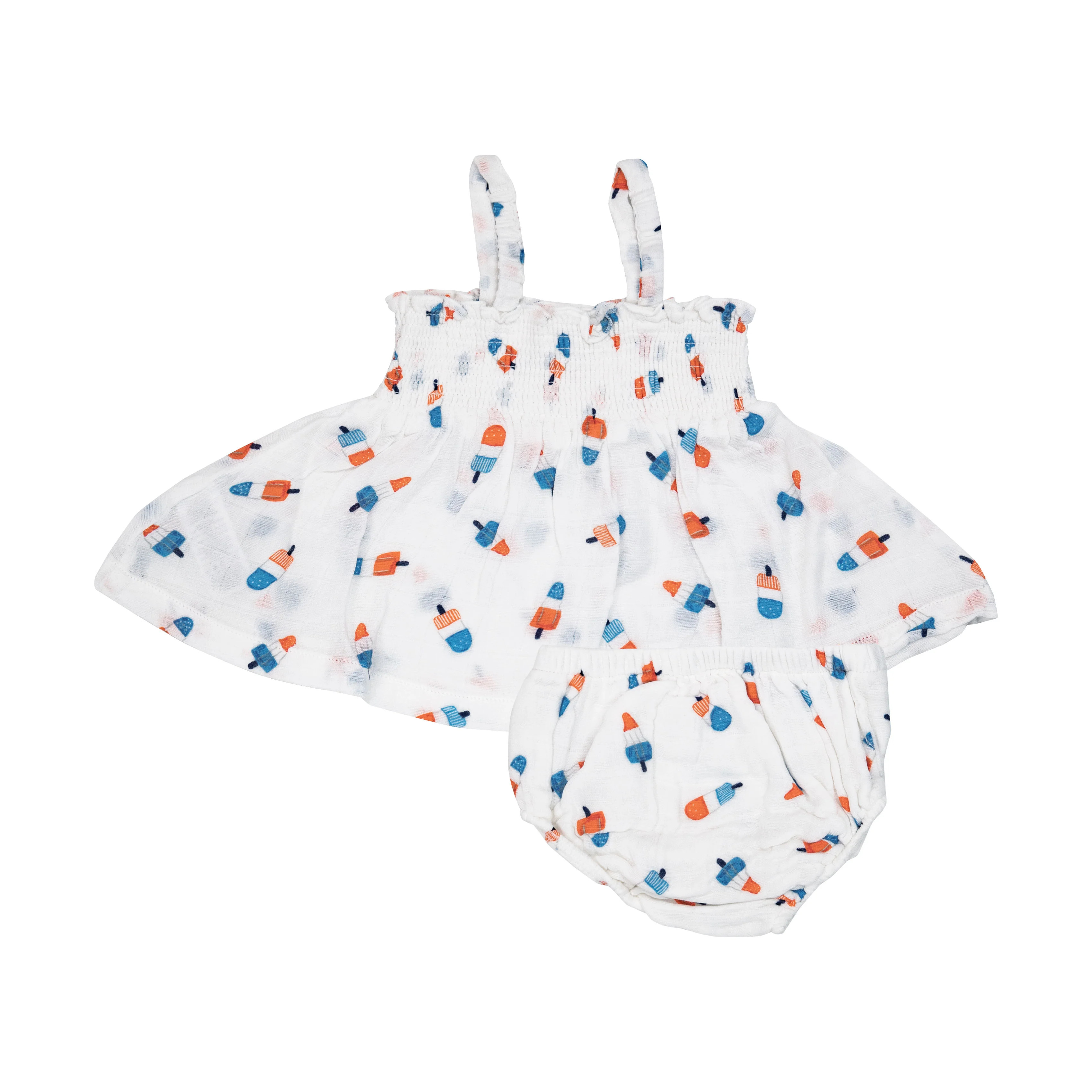 Smocked Top & Bloomer, Astro Pops | SpearmintLOVE