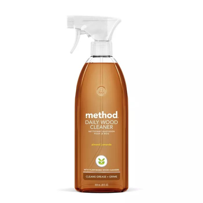 Method Cleaning Products Daily Wood Cleaner Almond Spray Bottle 28 fl oz | Target