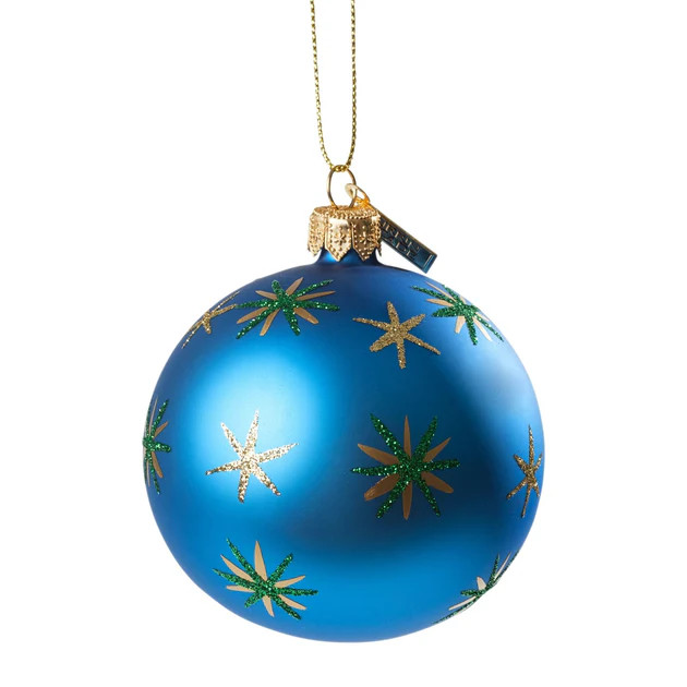 Christmas Star Glass Ornament | Cailini Coastal