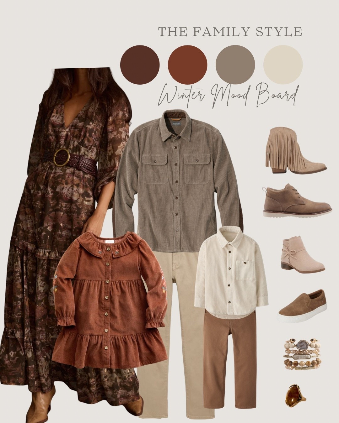 Loving the brown on brown look lately  