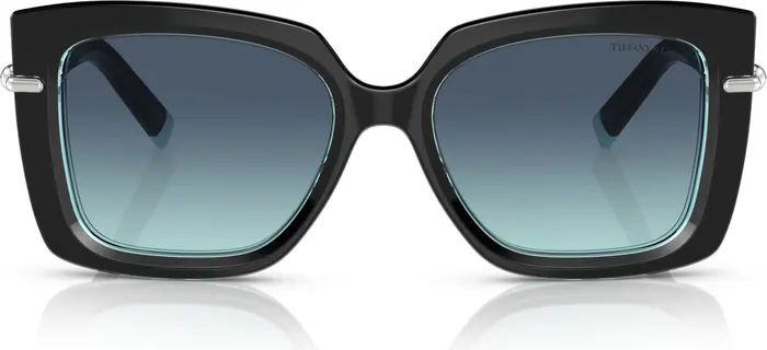 Tiffany & Co. 53mm Gradient Butterfly Sunglasses | Nordstrom | Nordstrom