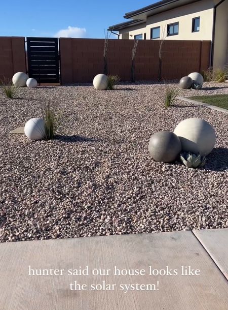 In love with our landscaping balls! 

#LTKhome