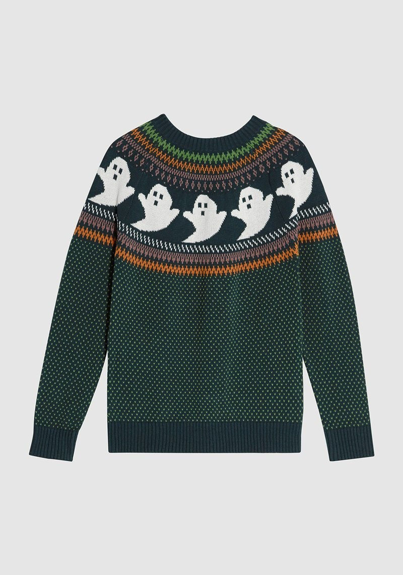 You've Been Ghosted Fair Isle Sweater | ModCloth