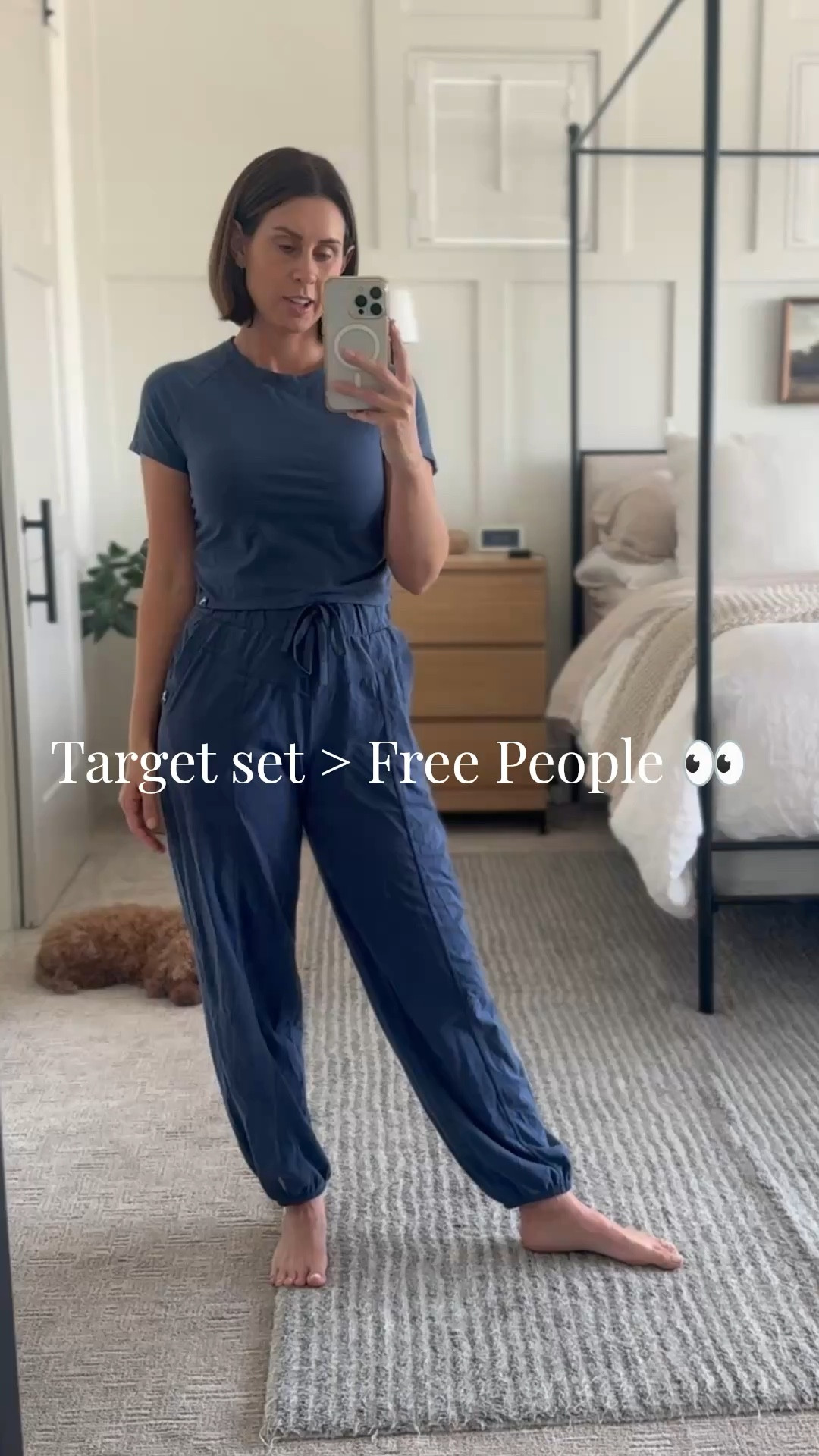 Target JoyLab Matching Set (Free People Dupe!)

Mom life but make it cute 🤍

I showed this set before I ordered it and you guys… it’s even BETTER in person.

This is a Free People–inspired set from Target (JoyLab) and I honestly like it more 🙌 It’s lightweight, crazy comfortable, and actually practical for real life — errands, carpool, cleaning, all of it.

With it warming up, my sweats have been way too hot… and this is the perfect swap.

If you’re a busy mom but still want to feel put together — this set is IT 👏

And the price?! You can’t beat it.

#targetstyle
#targetfinds
#targetfashion
#targetmom
#joylab
#affordablefashion
#budgetfriendlystyle
#momstyle
#momoutfit
#momlifeinspo
#Ltkunder50

target matching set
	•	joylab set
	•	free people dupe
	•	mom outfit casual
	•	matching set spring
	•	affordable athleisure
	•	comfy mom outfit
	•	errand outfit



#LTKmomlife #LTKTravel #LTKU