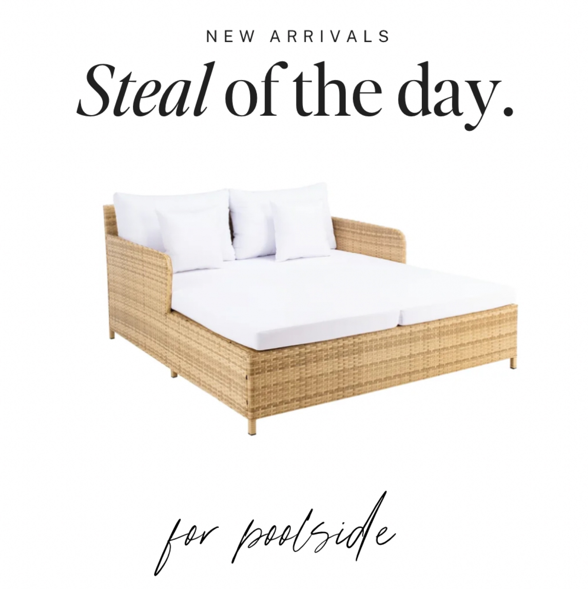 Patio for under $500.

Instant luxury at a steal. Neutral and coastal lovers will all love this patio lounger. 

#LTKhome #LTKstyletip #LTKSeasonal