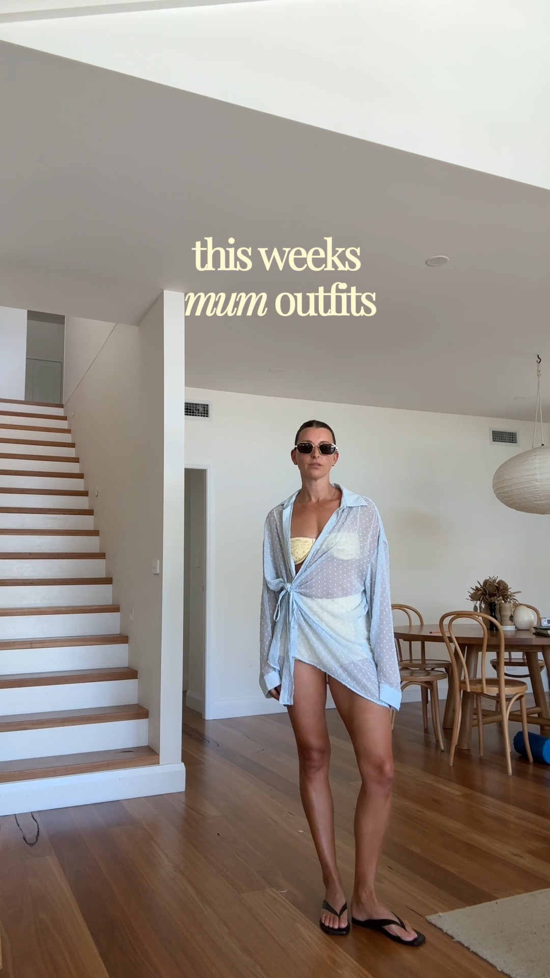A week of mum fits in the heat! First outfit is elce swim not linked 