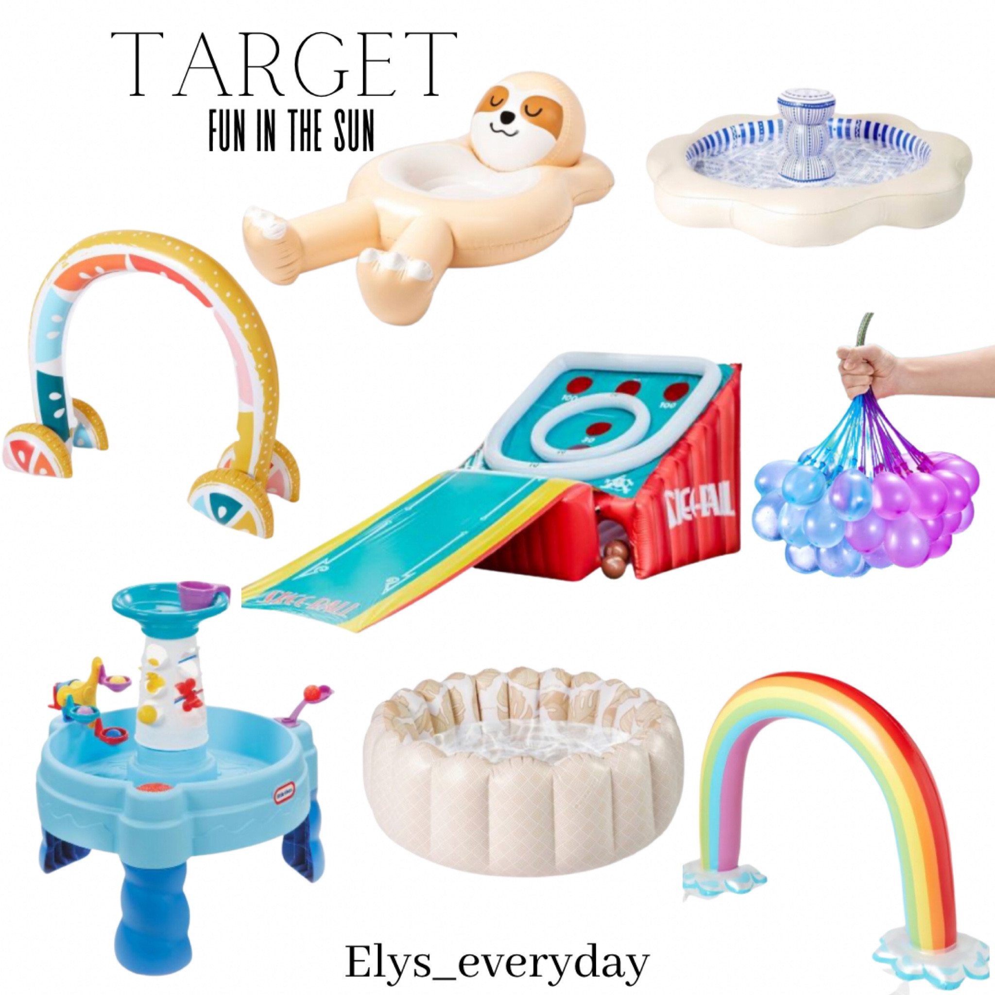 Outdoor activities for kids!

#target #targetfinds #outdooractivities #kidsactivities #spring #summer #summerbreak #springbreak #water #sprinkler #pool #toddler #kids #floatie #waterballoons 

#LTKswim #LTKGiftGuide #LTKkids