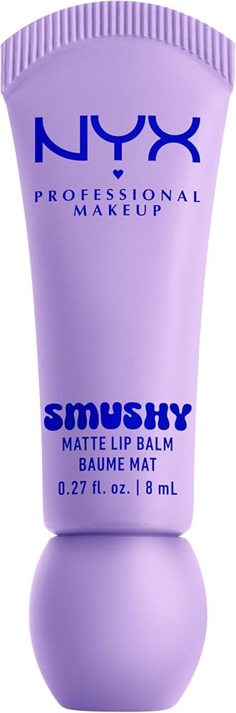 NYX PROFESSIONAL MAKEUP Smushy Matte Lip Balm, Tinted Lip Moisturizer with Soft, Matte Finish - S... | Amazon (US)