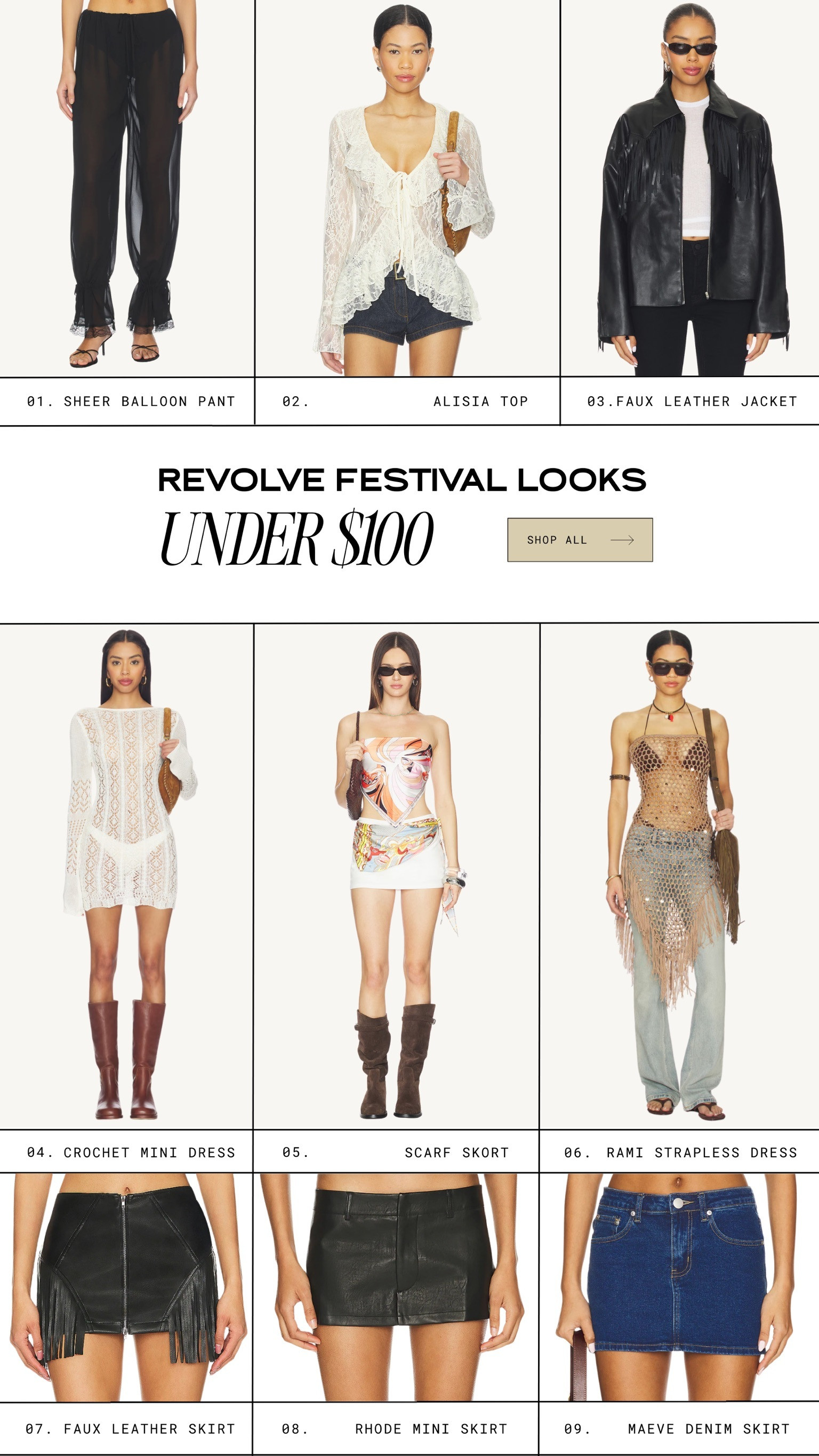Revolve festival looks under $100 ✨ 

 #LTKgrwm #LTKSeasonal #LTKBeauty