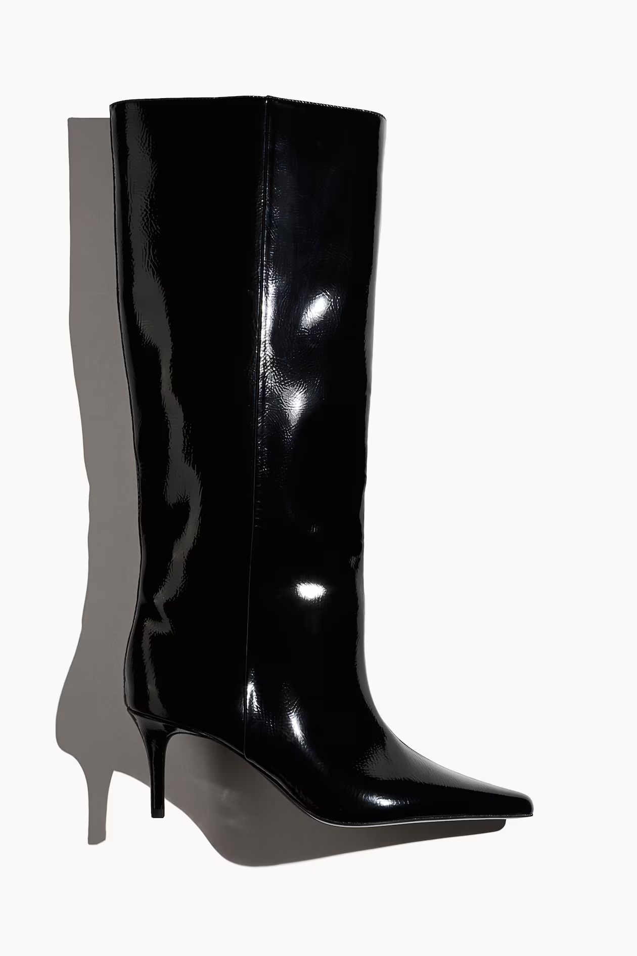 Knee-high Boots - High heel - Black - Ladies | H&M US | H&M (US + CA)