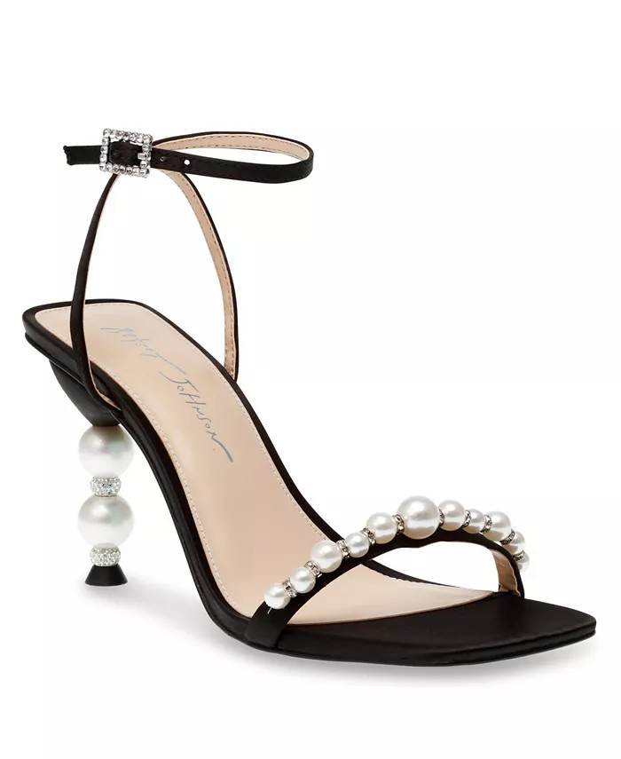 Women's Jacy Strappy Embellished Evening Sandals | Macy's