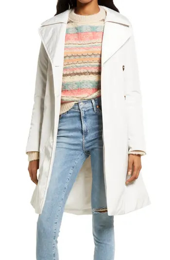 Sam Edelman Double Breasted Trench Coat | Nordstrom | Nordstrom