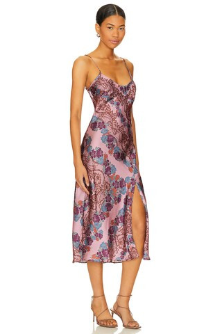 Free People Printed Right This Way Dress in Rose Combo from Revolve.com | Revolve Clothing (Global)