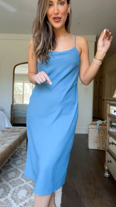 Reversible slip dress that comes in 3 colorways - runs TTS

10% off + free shipping with code KATHLEENXSPANX