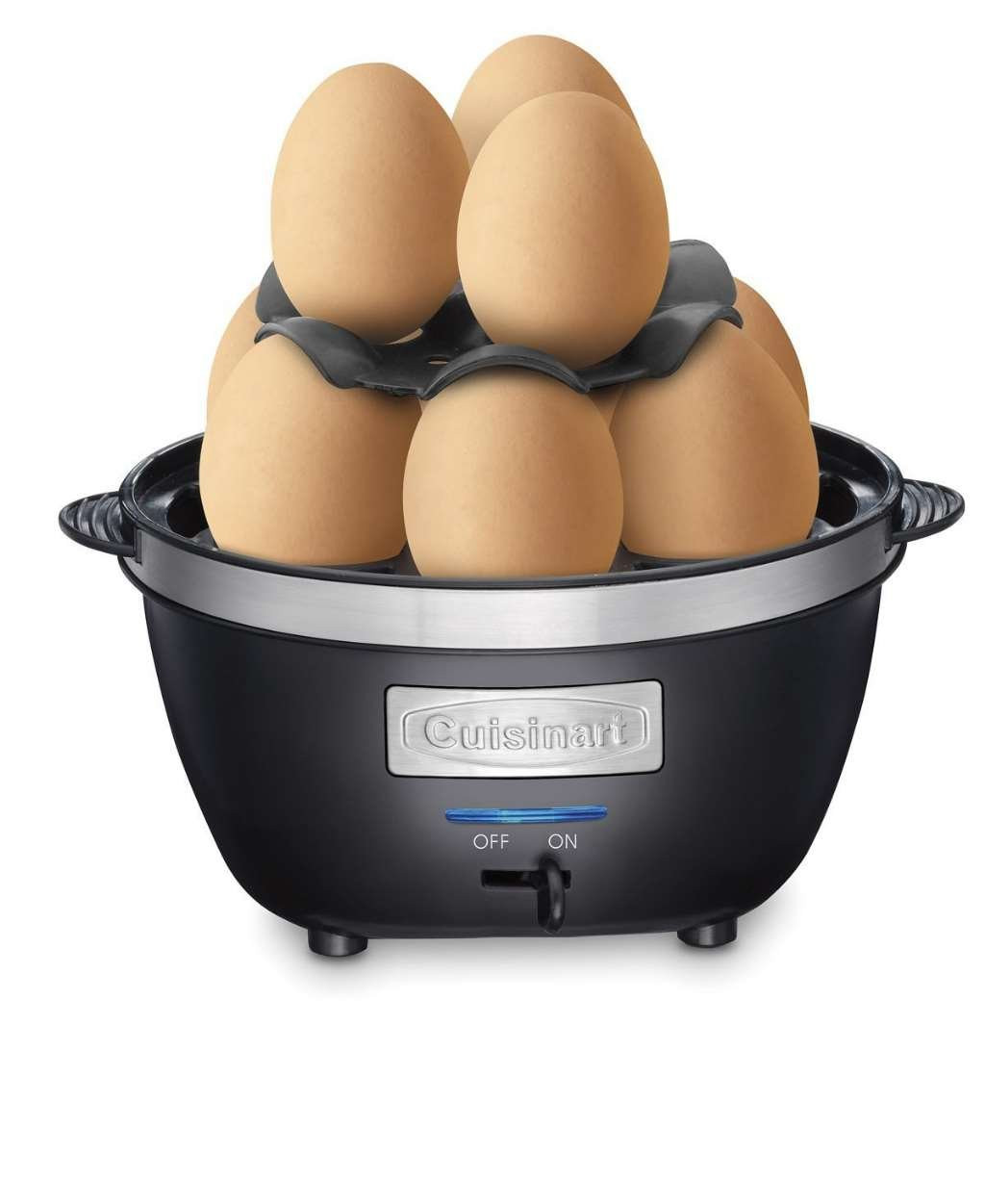 Cuisinart CEC-10 Egg Central Egg Cooker, Brushed Stainless Steel | Amazon (US)