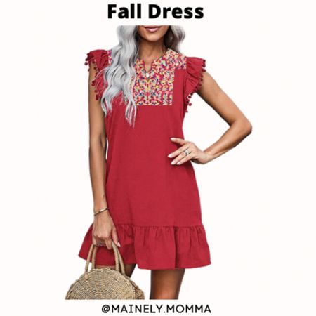 Fall dress for women from Amazon! 

#competition

#LTKSeasonal #LTKstyletip #LTKsalealert