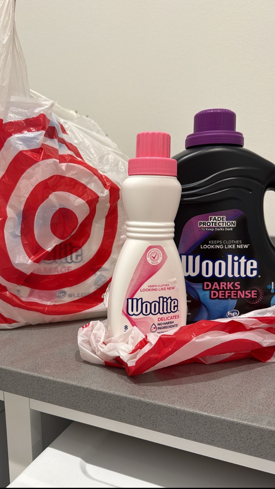 #ad we recently added woolite damage defense, darks defense, and delicates to our detergent line up. they help to prevent pilling, fading and stretching while caring for fabrics from the inside out. protects against fading and pilling for up to 20 washes and against stretching for up to 6 washes. #TargetStyle #Woolite #woolitepartner #TargetPartner #Target #TargetStyle #Woolite #KeepYourClothesLikeNew #liketkit @shop.ltk

#LTKHome