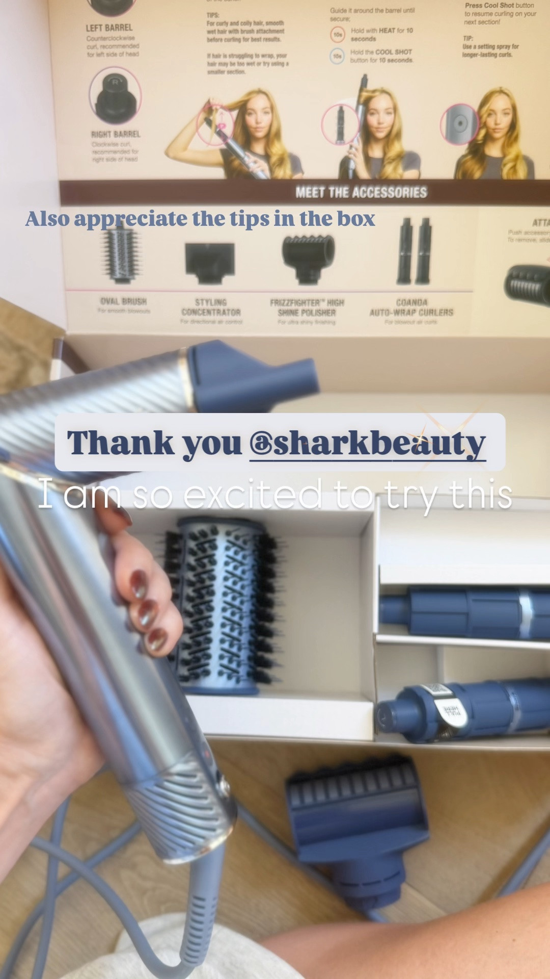 I’ve never tried a blow dryer / curler. I was gifted this from shark ninja and my excitement was palpable. This one comes with attachments to curl, a frizz fighter, a styling concentrator AND an oval brush. 

You can also create your own package with just the attachments you want.

#LTKBeauty #LTKOver40 #LTKmorningroutine