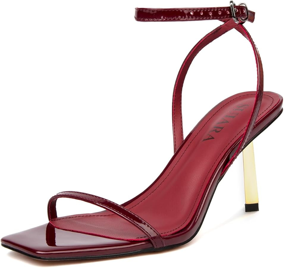 Mesh Kitten Heels for Women Pointed Closed Toe Mule Heeled Sandals Sexy Slip On Dress Pumps | Amazon (US)