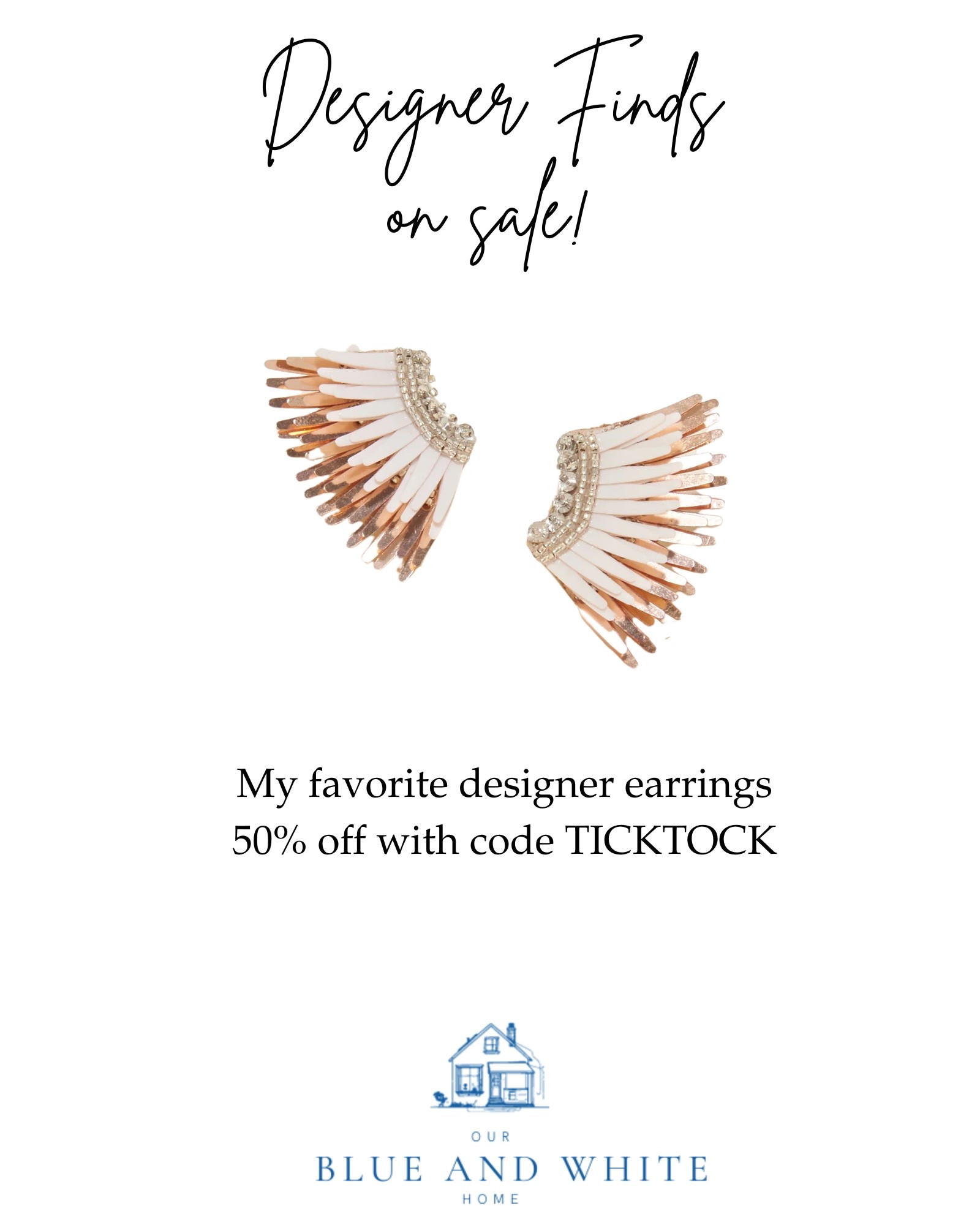 Designer earrings on sale for 50% off with code TICKTOCK!

#LTKFindsUnder100 #LTKStyleTip #LTKSaleAlert