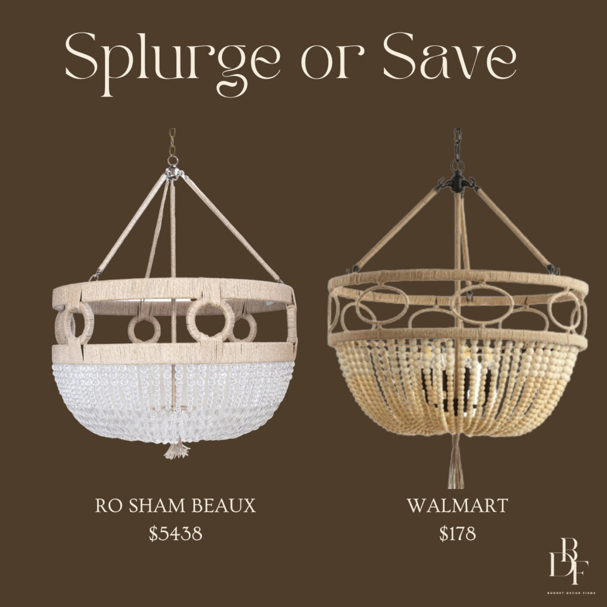 💡 Big savings alert! If you've been eyeing those gorgeous woven or beaded chandeliers like the Ro Sham Beaux ones but don't want to break the bank, I've got an incredible dupe that's going to save you thousands of dollars. Check out this budget-friendly chandelier that'll make your space shine! 💰💫 #DecorDupe #HomeDecor #BudgetFriendly

#LTKkids #LTKhome #LTKstyletip