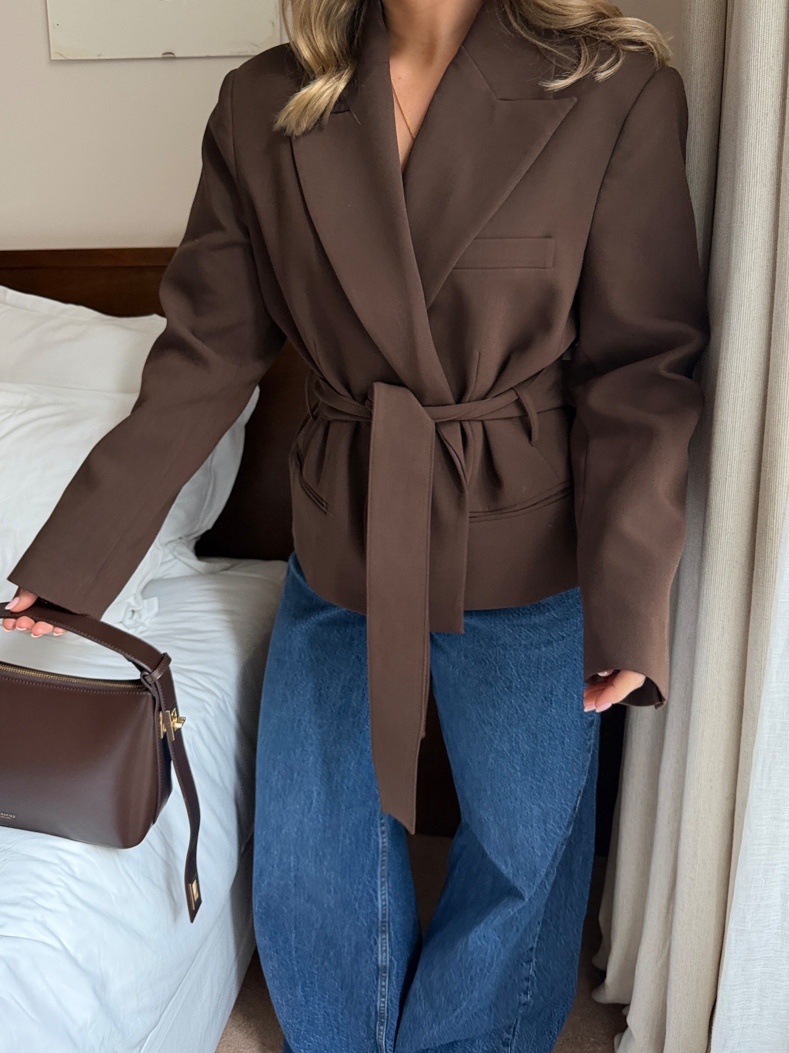 Wearing a size 10 in the blazer, jeans are my absolute faves from Abercrombie! Wearing W27/R 

Spring outfit, blazer, blazer outfit, smart casual outfit 

#LTKXAbercrombieDenim #LTKFashionMonth #LTKspring