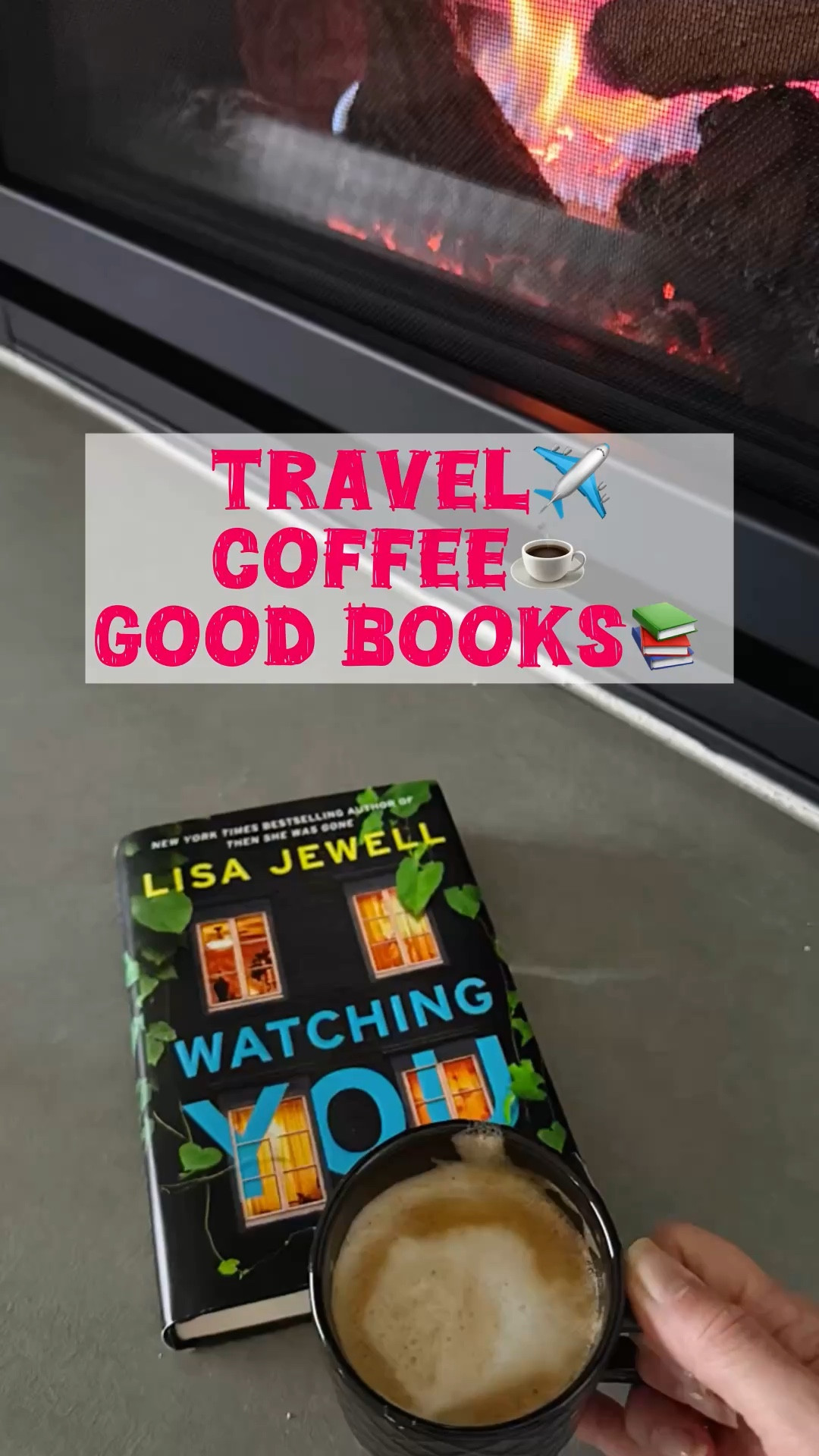 Sunday Travel Book by the fire with a hot chai on a rainy day 📖 What are you reading today?

#LTKWatchNow #LTKTravel