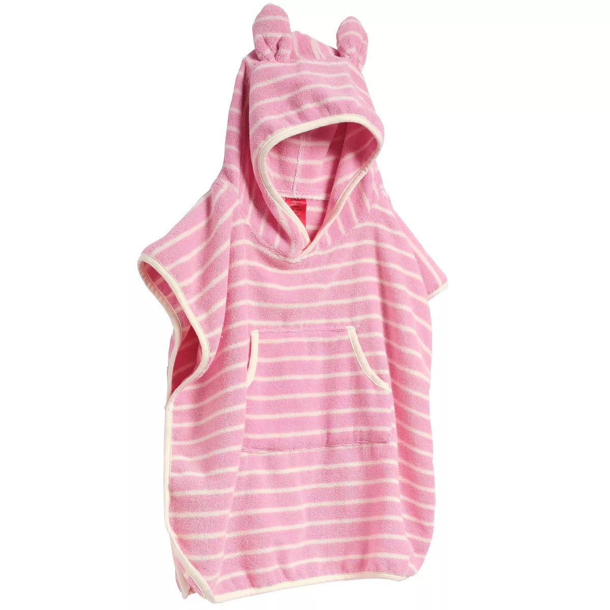 Sunnylife Kids Hooded Towel-Cotton Candy Pink Stripe,Soft Cotton,Beach-Pool-Bath | Target