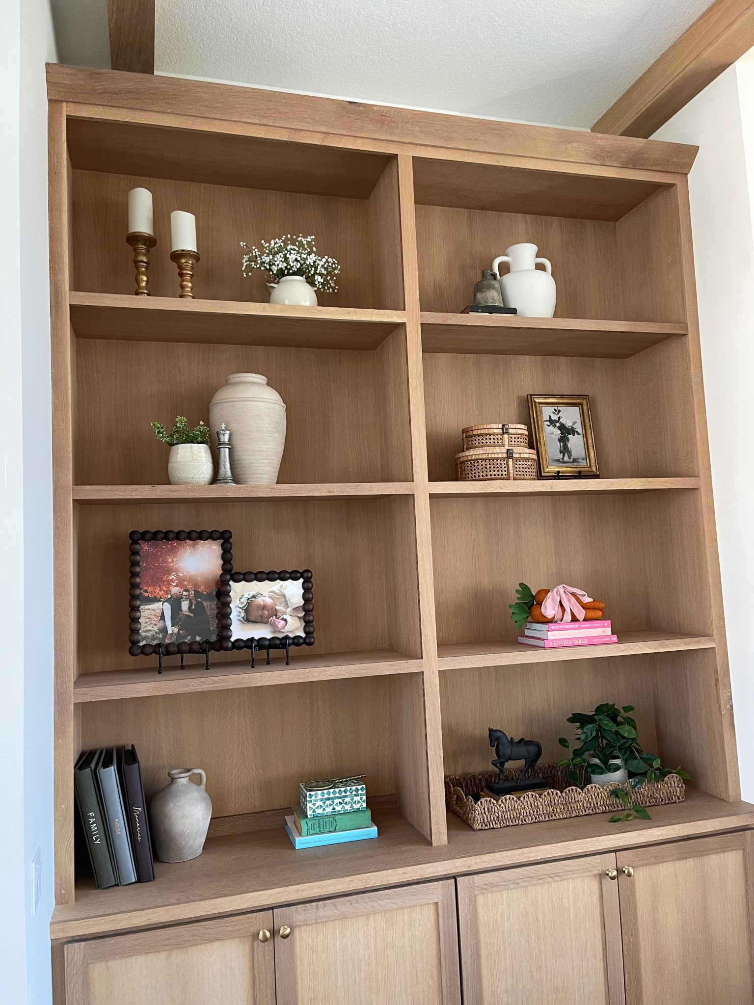 Spring and Easter decor! Bookshelf shelf and built ins decor! 

#LTKSeasonal #LTKHome