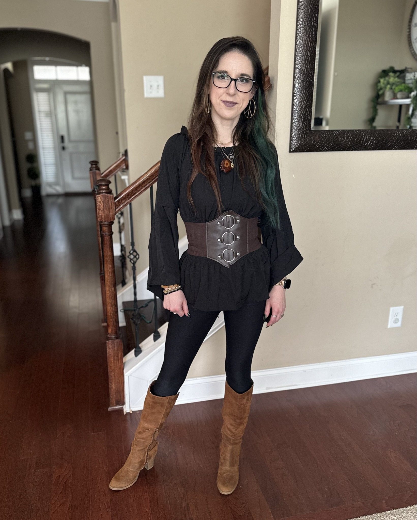 This shirt is so fun and the corset style belt is so flattering and not uncomfortable at all. I wore it to an all day event and loved it!

#renaissance #shirtswithwings 

#LTKFestival #LTKfindsunder50