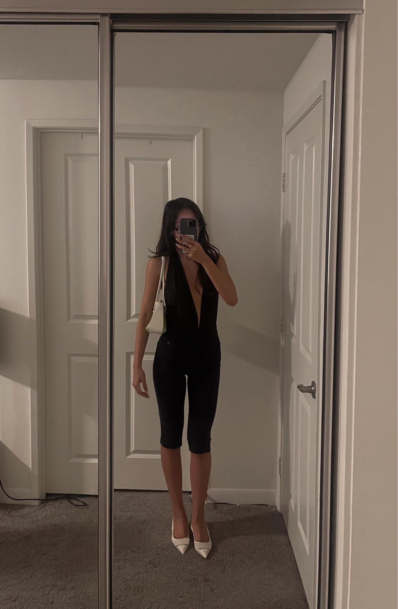 Totally not rewearing this all black outfit: aka a halter top and capris 🐈‍⬛

Linking similar versions below

#LTKSeasonal #LTKootd #LTKdayinmylife