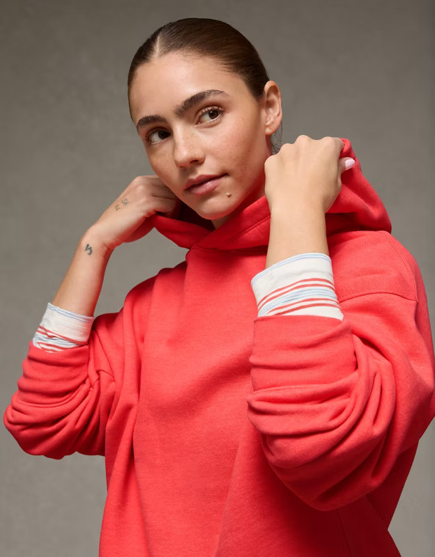 AE Everyday Luxe Hoodie | American Eagle Outfitters (US & CA)