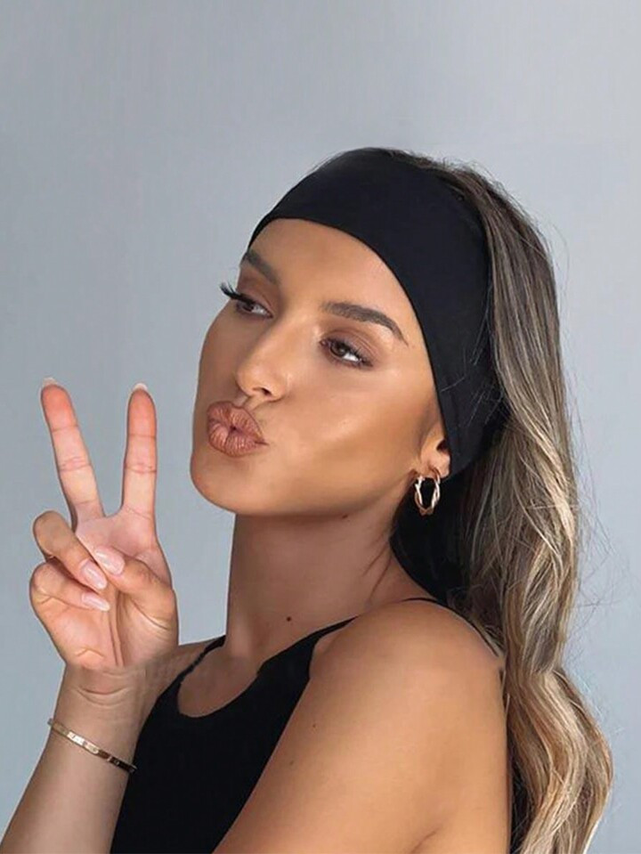 1 Pieza Cinta De Cabeza Atlética Unisex De Absorción De Humedad: Perfecto Para Correr Al Aire L... | SHEIN